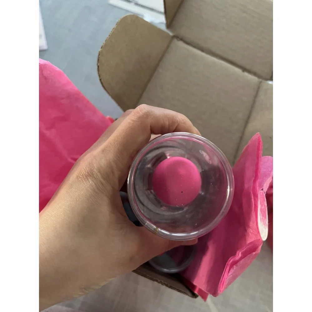 PINK Beauty Queen Original Beauty Blender Sponge makeup tool + Stand New